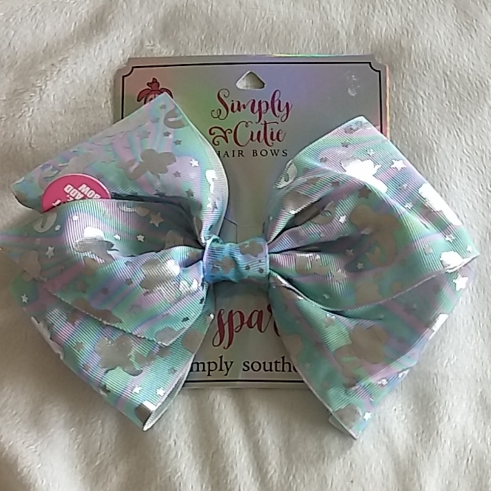 Simply Southern Hair Bow Mermaid New